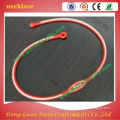 professional health sport players wear black silicone necklace